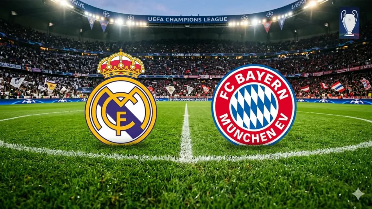 Şampiyonlar Ligi’nde Dev Kapışma: Bayern Münih - Real Madrid Maçı Saat Kaçta ve Hangi Kanalda?