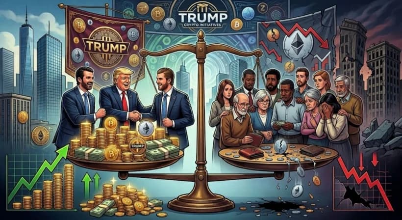 Trump Ailesinin Kripto Girişimleri ve Diğer Faaliyetlerinden Elde Ettiği Gelirler Açıklandı